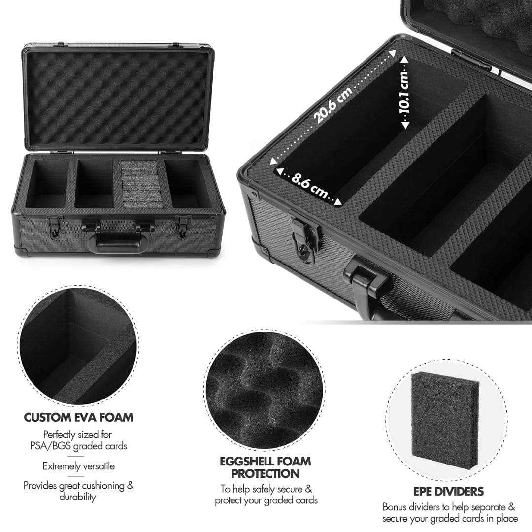 FunGuys - Graded Card Storage Box - Black - 04