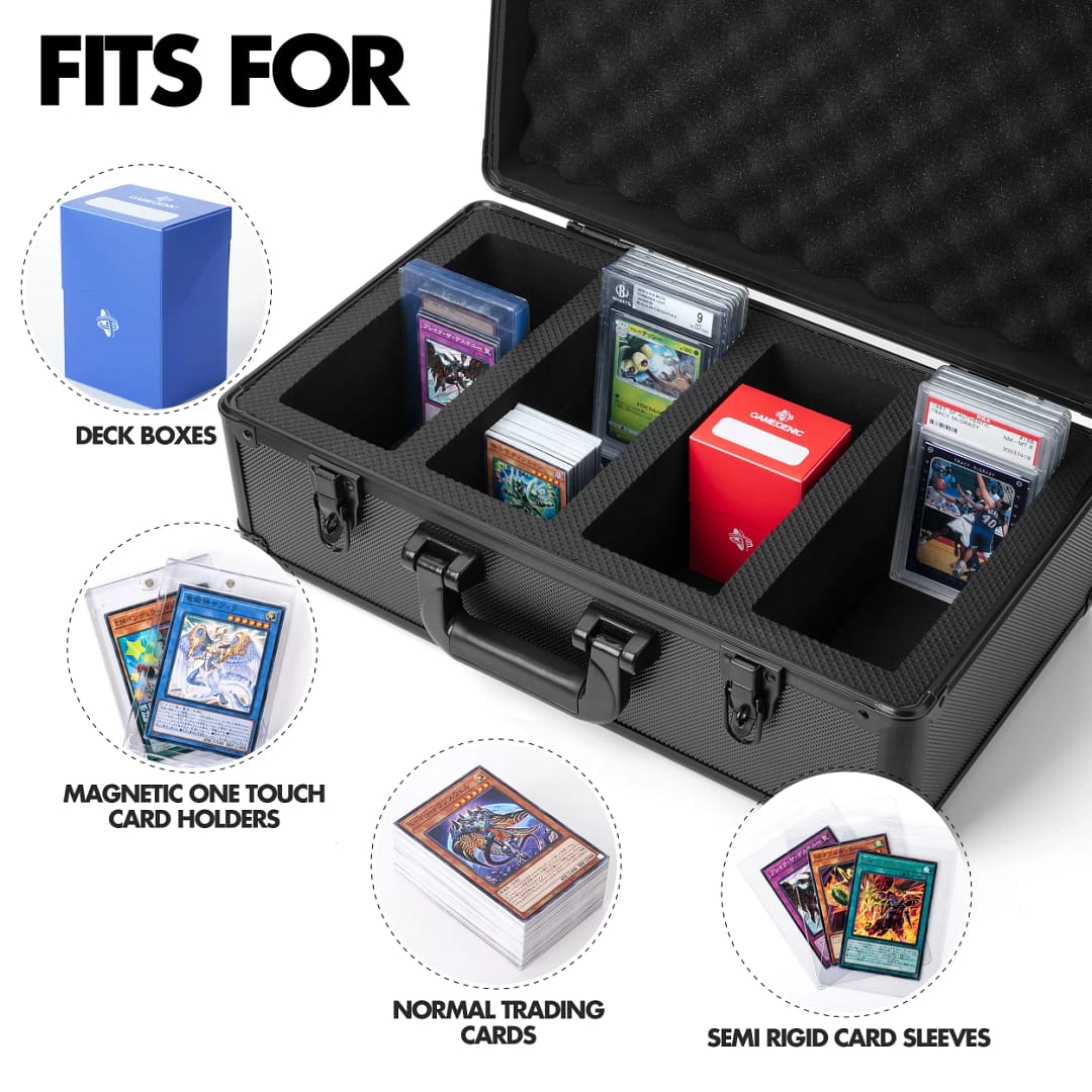 FunGuys - Graded Card Storage Box - Black - 08