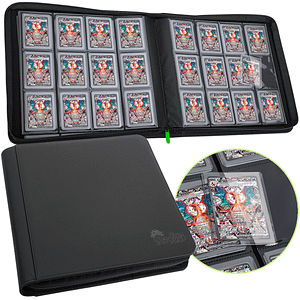 Toploader 12 Pocket Side-Loading Binder - Black