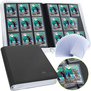 Toploader 9 Pocket Side-Loading Binder - White