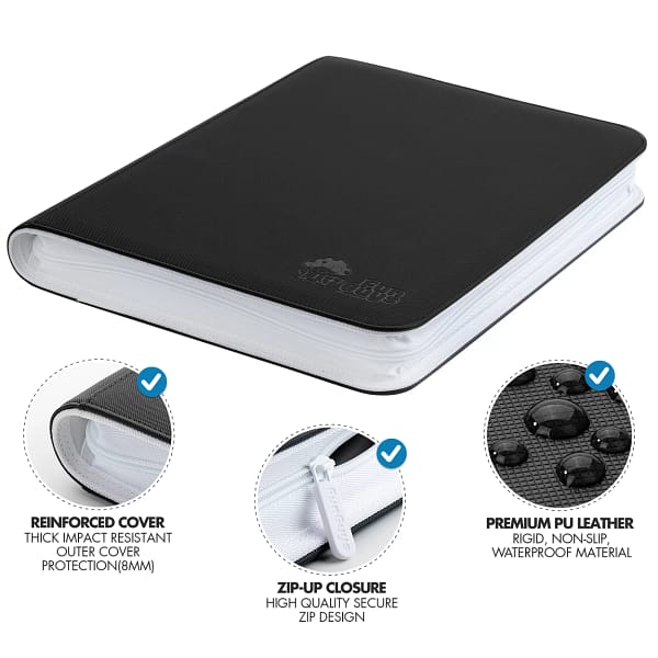 Toploader 9 Pocket Side-Loading Binder - White - Image 4