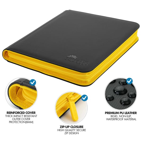 Toploader 9 Pocket Side-Loading Binder - Yellow - Image 5