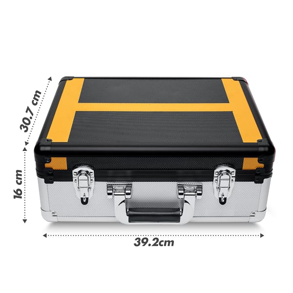 Toploader Trading Case - 3 Row - Black/Gold - Image 2